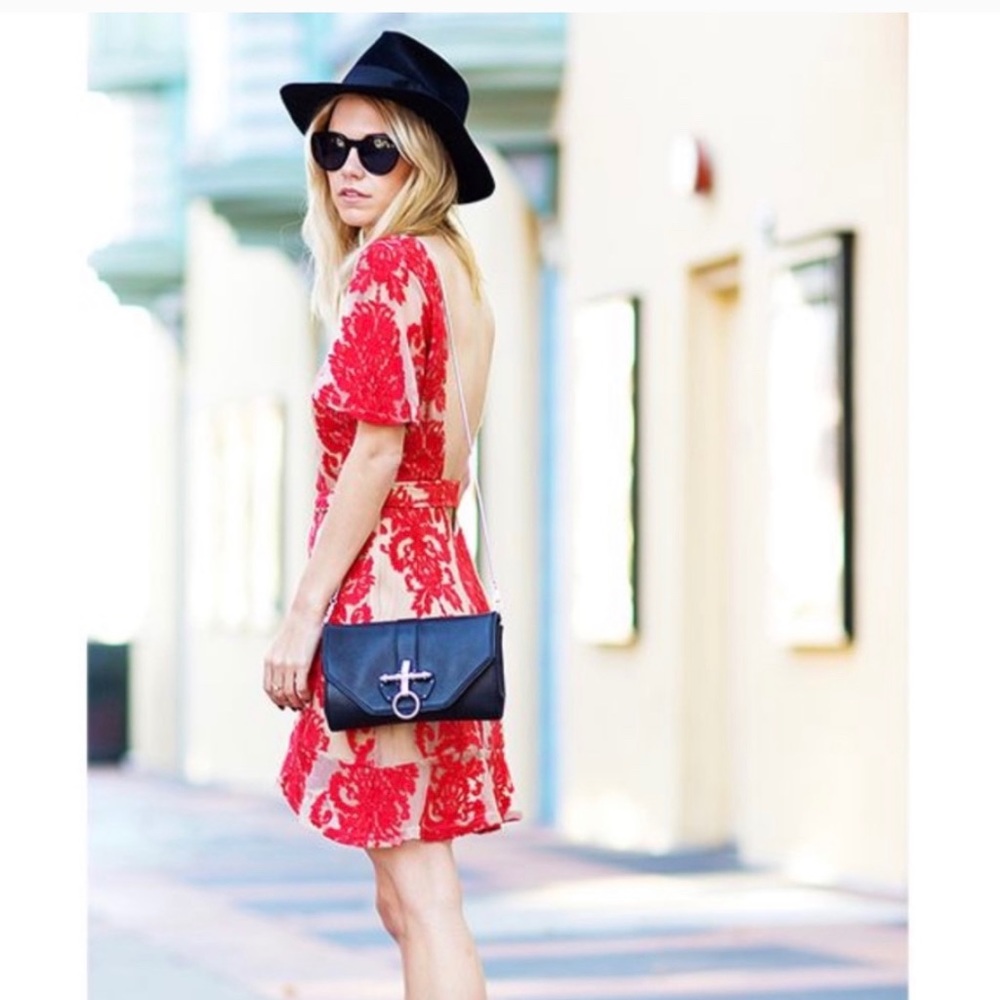 For Love and Lemons San Marcos Dress, Red, Size S